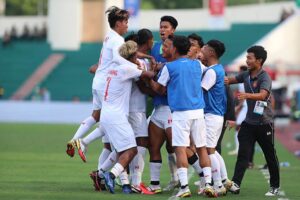 U23 Myanmar đã giành được ngôi đầu bảng sau 2 chiến thắng liên tiếp