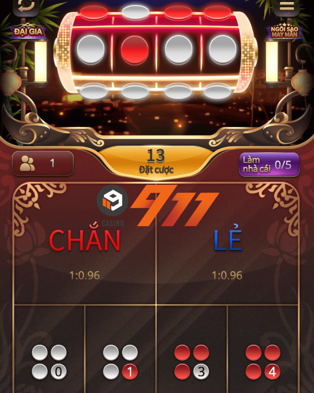 911win Casino trực tuyến