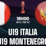 Nhận định U19 Italia vs U19 Montenegro 18h00 ngày 13/11 (Vòng loại U19 châu Âu 2025)