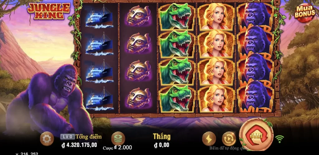 Jungle King – Khám Phá Thế Giới Rừng Rậm Và Săn Thưởng Cùng King Kong 1 Jungle